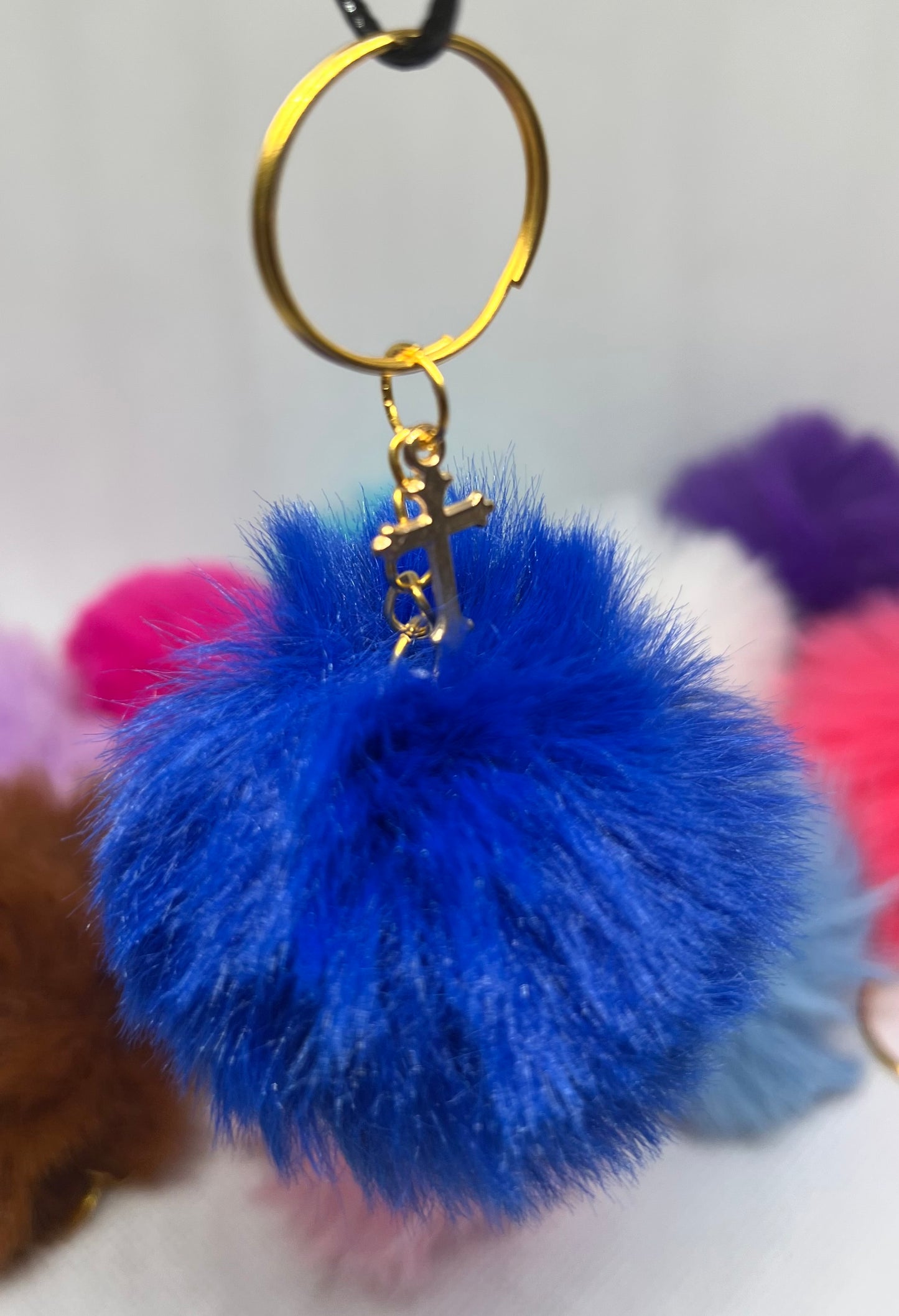 PomPom keychains