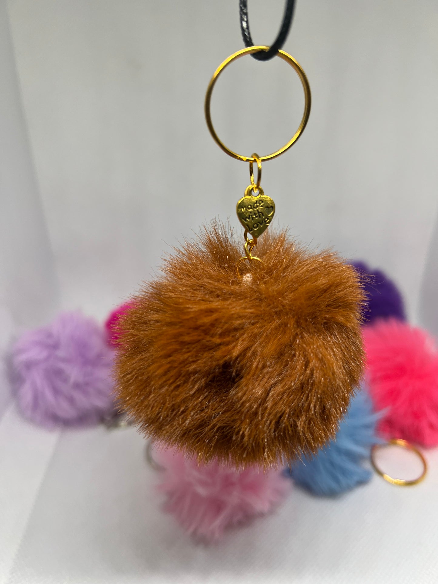 PomPom keychains
