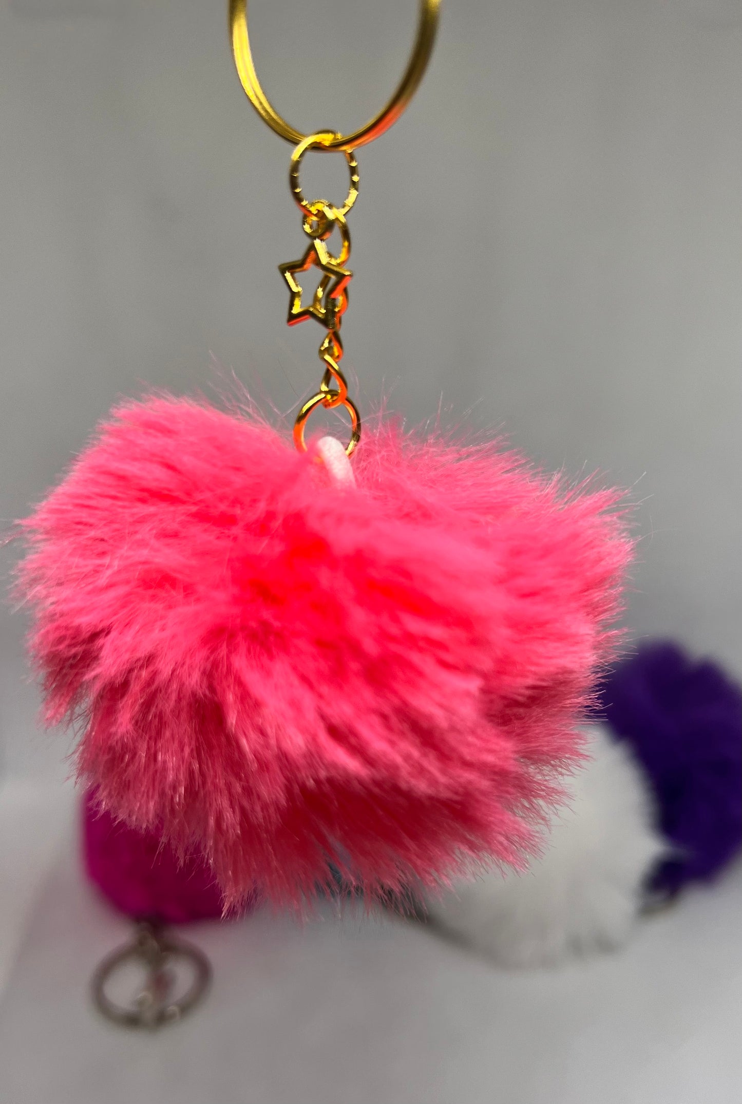 PomPom keychains