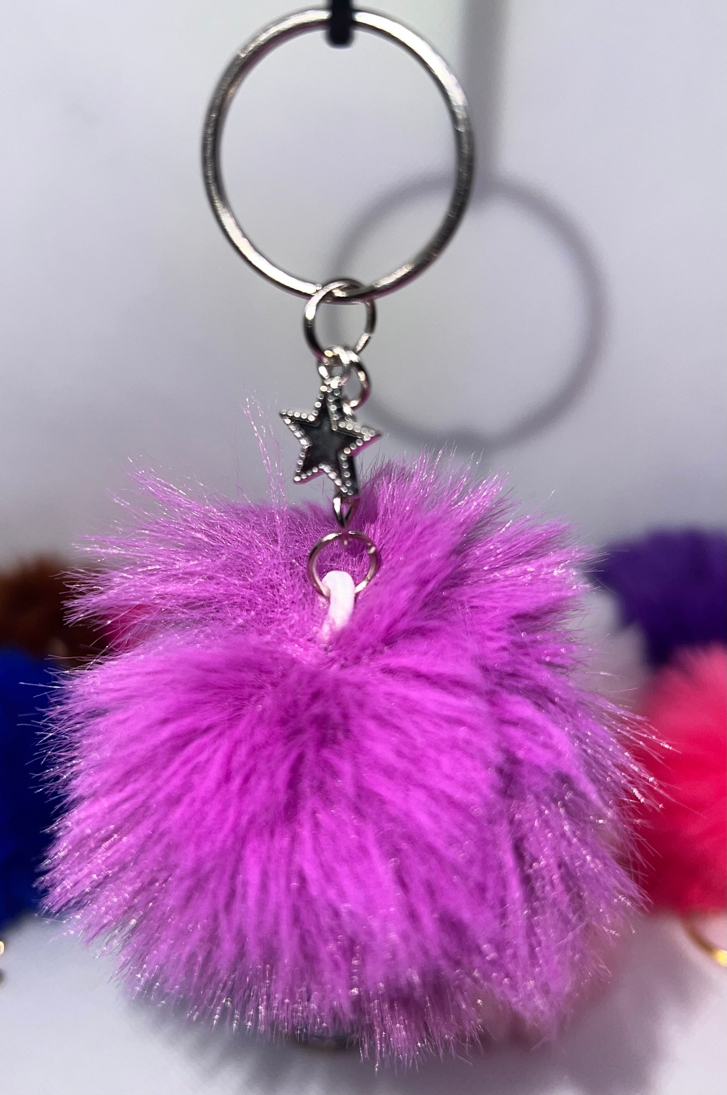 PomPom keychains