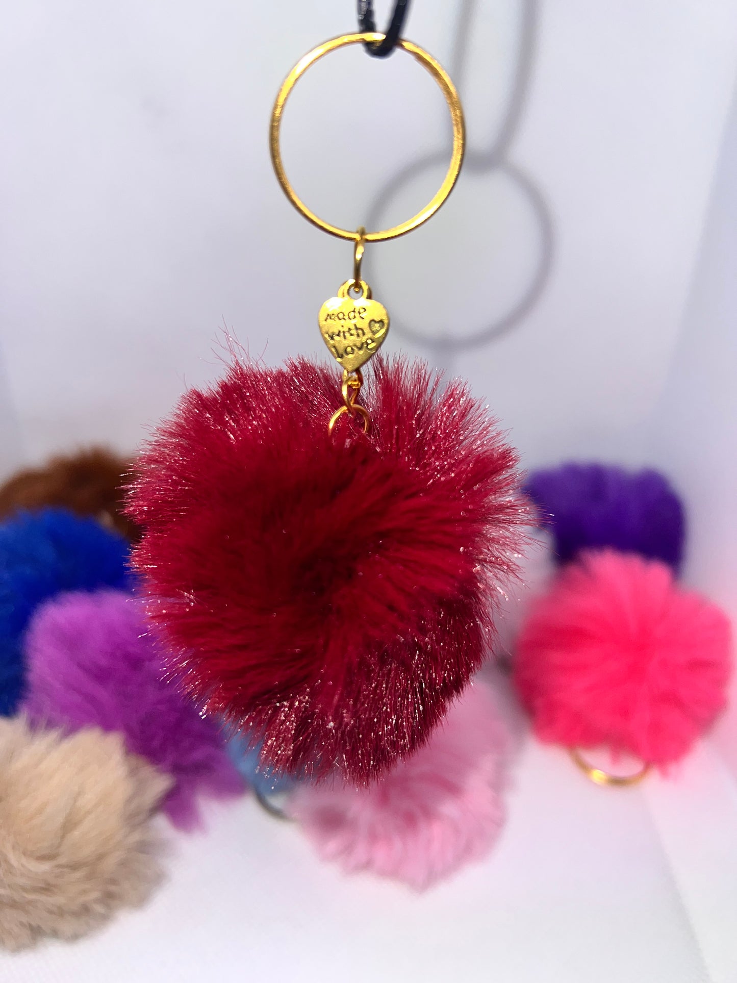 PomPom keychains