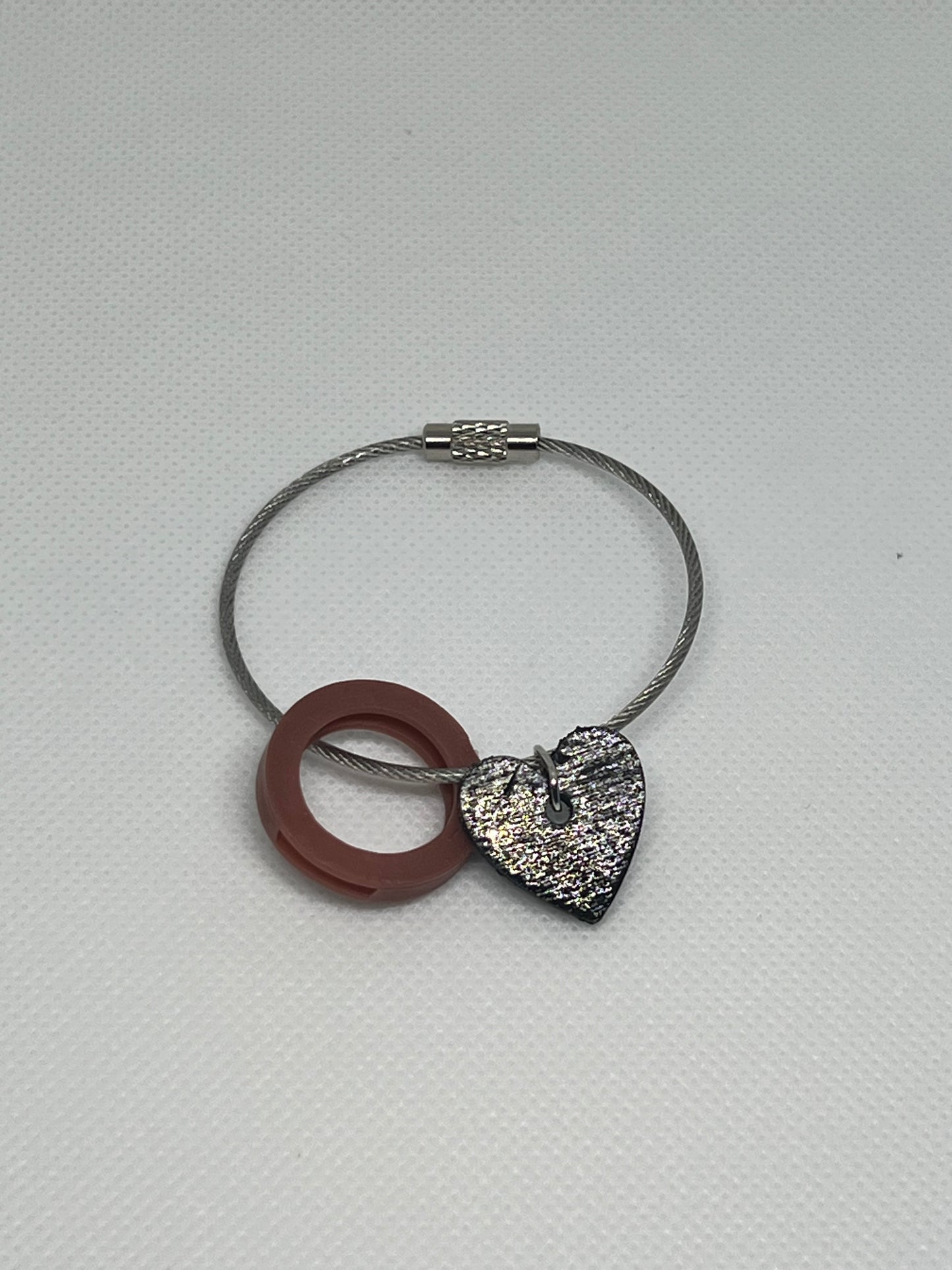 Wire Key Holder W/ Key cover