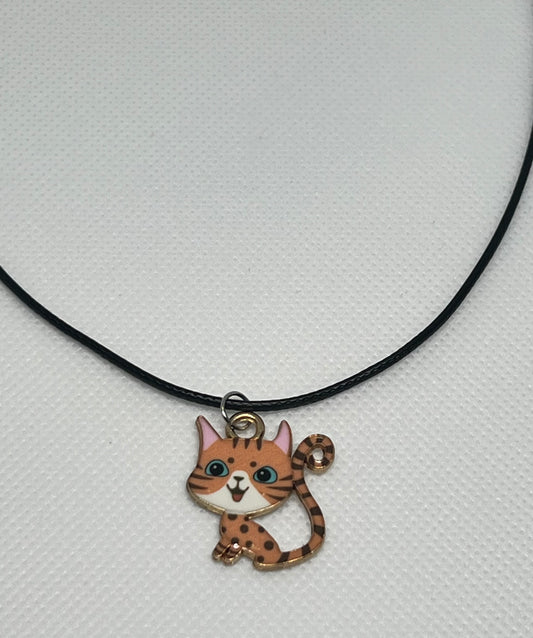 Colorful Kitty Necklace😻