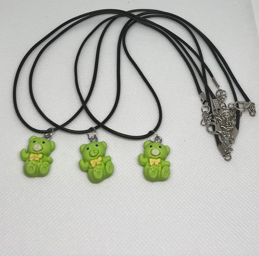 Colorful Teddy Necklace 🥳