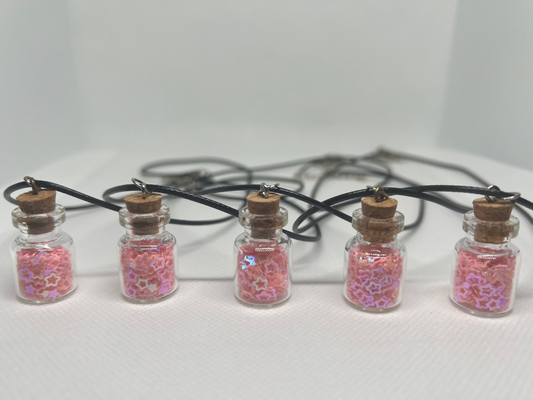 Glass Bottle Necklace